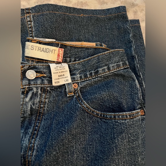 Vintage 2004 Levi’s 569 Loose Straight Men’s Jeans 29x32 Nwt - Picture 4 of 4